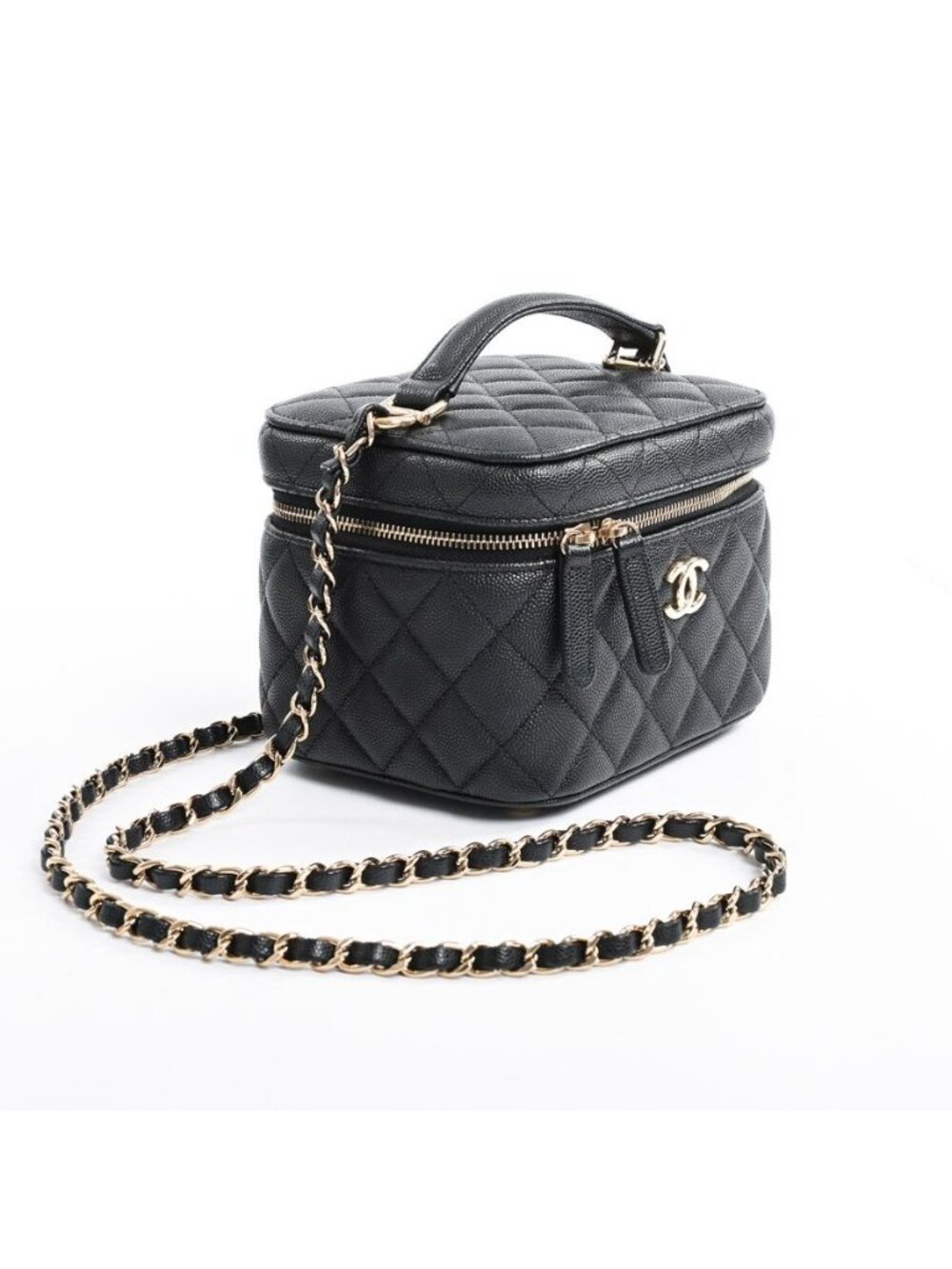 Chanel Shoulder Bag Small Vanity Chain - Picture 2 of 10